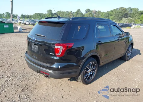 2018 Ford Explorer Sport z USA, uszkodzony, nr VIN 1FM5K8GT2JGA77505